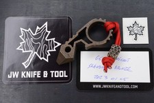RARE JW Knife & Tool Bandicoot G5 Bronze Bottle Pry w/ Rock Finish Bead SOLD OUT picture