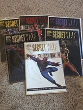 SECRET WAR #1 2 3 4 5 Complete & #1 Alternate - 2004 MARVEL VF/NM - 1ST QUAKE picture