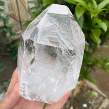 675g A++Large Natural clear white Crystal Himalayan quartz cluster /mineralsls picture