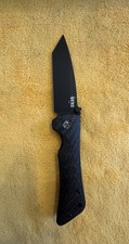 Zac Brown Southern Grind Spider Monkey Tanto Carbon Fiber S35VN SG06050208 picture