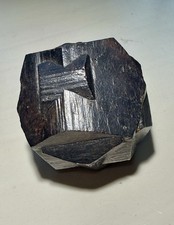 Large 258 Gram Colombian Pyrite Iron Cross Twin Goethite Coated Display Specimen picture