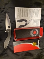 Spyderco Sliverax Carbon Fiber S30V Pocket Knife picture