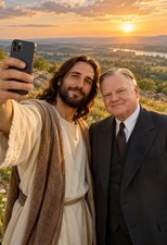 Jesus and Herbert Hoover Selfie 13