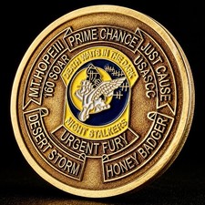 160th SOAR Night Stalkers Challenge Coin USASCC Production Variation NSDQ picture