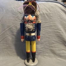 Vintage GDR Erzgebirge Soldier Nutcracker 15inch. Read Description picture