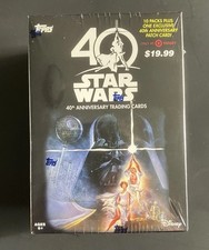 2017 Topps Star Wars 40th Anniversary Blaster Box  Factory sealed. picture