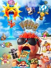 2021 GARBAGE PAIL KIDS GO ON VACATION - 200 BASE SET 💥SLEEVED💥 picture