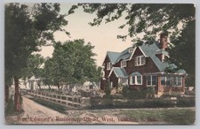 c1910 Yankton South Dakota SD 5th St William Edmund's Residence Historic Home A7 picture