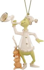 Lenox Grinch Who Stole Christmas' Grinch's Sounding The Horn Ornament New picture