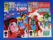 Mephisto vs 3 4 Marvel Comics X-Mem The Avengers 1987 NM High Grade picture