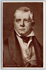 Sir Walter Scott Portrait Scottish Historian Writer Poet Playwright Postcard UNP picture