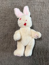 Vintage Midwest Importers of Cannon Falls Jointed Plush Bunny Rabbit Ornament  picture