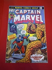 Captain Marvel #26 1973 1st Thanos Cover 2nd Appearance Jim Starlin Marvel Key picture