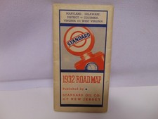 1932 Standard Oil Co of NJ Road Map 28