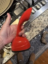GORGEOUS 1960's MCM Ericsson Ericofon Cobra Telephone - RED - Sweden - WORKING picture