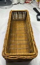Vintage Rectangular Wicker Basket picture