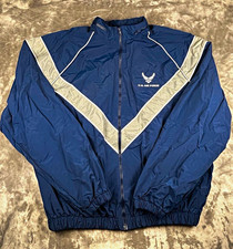 US Air Force PTU Jacket SKILCRAFT XX-Large Long Navy Blue Reflective USAF picture