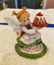 Enesco My Little Kitchen Fairies Plum Puddin Fairie Figurine 2008 Resin picture