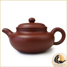 YXHUPOT Teapot 8.6oz Chinese Black Clay Zisha Red Dahongpao picture