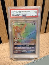 Pokemon Latios GX SM Unified Minds Secret Rare 243/236 Psa 7 picture