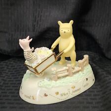 Lenox Poohs Sweet Summer Time Musical Sculpture Disney Showcase Collection picture