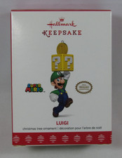 2017 HALLMARK KEEPSAKE SUPER MARIO LUIGI LIMITED ORNAMENT NEW IN BOX W picture