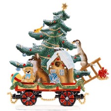 Train Car with Gift Delivery by Wilhelm Schweizer picture