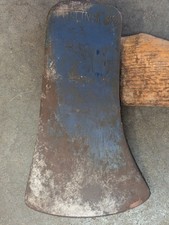 Vintage COLLINS 3 1/2 lb Single Bit Axe Head --HEAD ONLY-- NO HANDLE picture