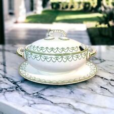 Antique Furnivals Limited Ellesmere Green Covered Tureen with Underplate picture