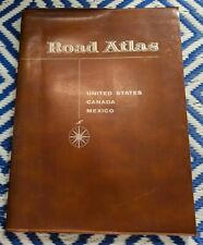 Vintage 1963 Rand McNally & Co. U.S-CANADA-MEXICO Road Atlas picture