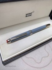 Montblanc Classic Meisterstück Olympic blue ballpoint pen with box picture