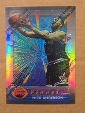 1994-95 Topps Finest - Nick Anderson #111 Refractor With Film, Orlando Magic picture