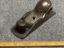 Early STANLEY No. 140 Rabbet Block Plane w/Skewed Angle Cutter USA Pat Nov 6 94 picture