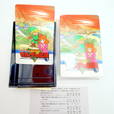 1986 Nintendo Legend of Zelda Famicom Playing Cards ZEL-702 Sealed Deck Japan picture