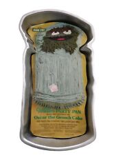 Vintage 1977 Oscar The Grouch Cake Pan Baking Mold  picture