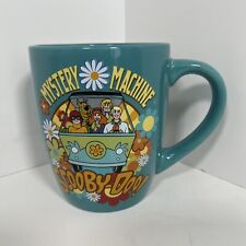 Scooby Doo Mystery Machine Teal Blue Oversized 25 Ounce Coffee Mug NEW  picture