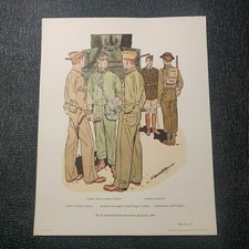 Plate 417 Military Uniforms in America The 1st Armored Division, 1941	McBarron picture