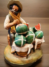 Vtg Italian Sicilian Terracotta Sculpture 5.5