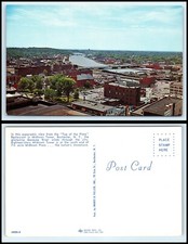 NEW YORK Postcard - Rochester, From Top Of The Plaza Restaurant BT picture