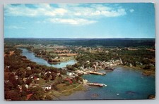 Newcastle-Damariscotta Area Of Maine ME Vintage Postcard picture