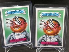 Kanye West Parody Topps Garbage Pail Kids Card 2013 Cut Kanye Plus Sylvester picture