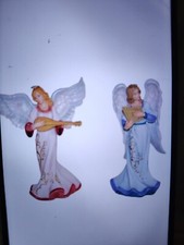 Thomas Kinkade Hawthorne Village Heavenly Song & Heaven's Melody Angels New picture