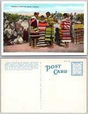 Seminole Wedding Miami Florida Postcard picture
