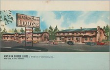 Postcard Alas/Kon Border Lodge Yukon Territory Canada  picture