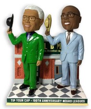 Buck O'Neil & Bob Kendrick Tip Your Cap Bobblehead Negro Leagues picture