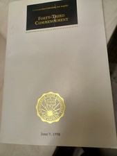 Cal State LA University Commencement program 1990 picture