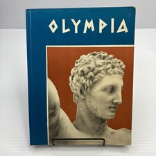 Olympia Athens Greece Vintage Travel Booklet Old Photos of Ruins & More picture