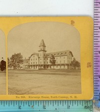 North Conway Kiarsarge House NH New Hampshire Kilburn Stereoview picture