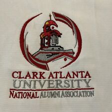 Clark Atlanta University National Alumni Assoc White Mens Polo XL Pro Celebrity picture