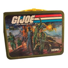 Vintage 1982 GI Joe Metal Lunchbox… no Thermos. VGUC picture